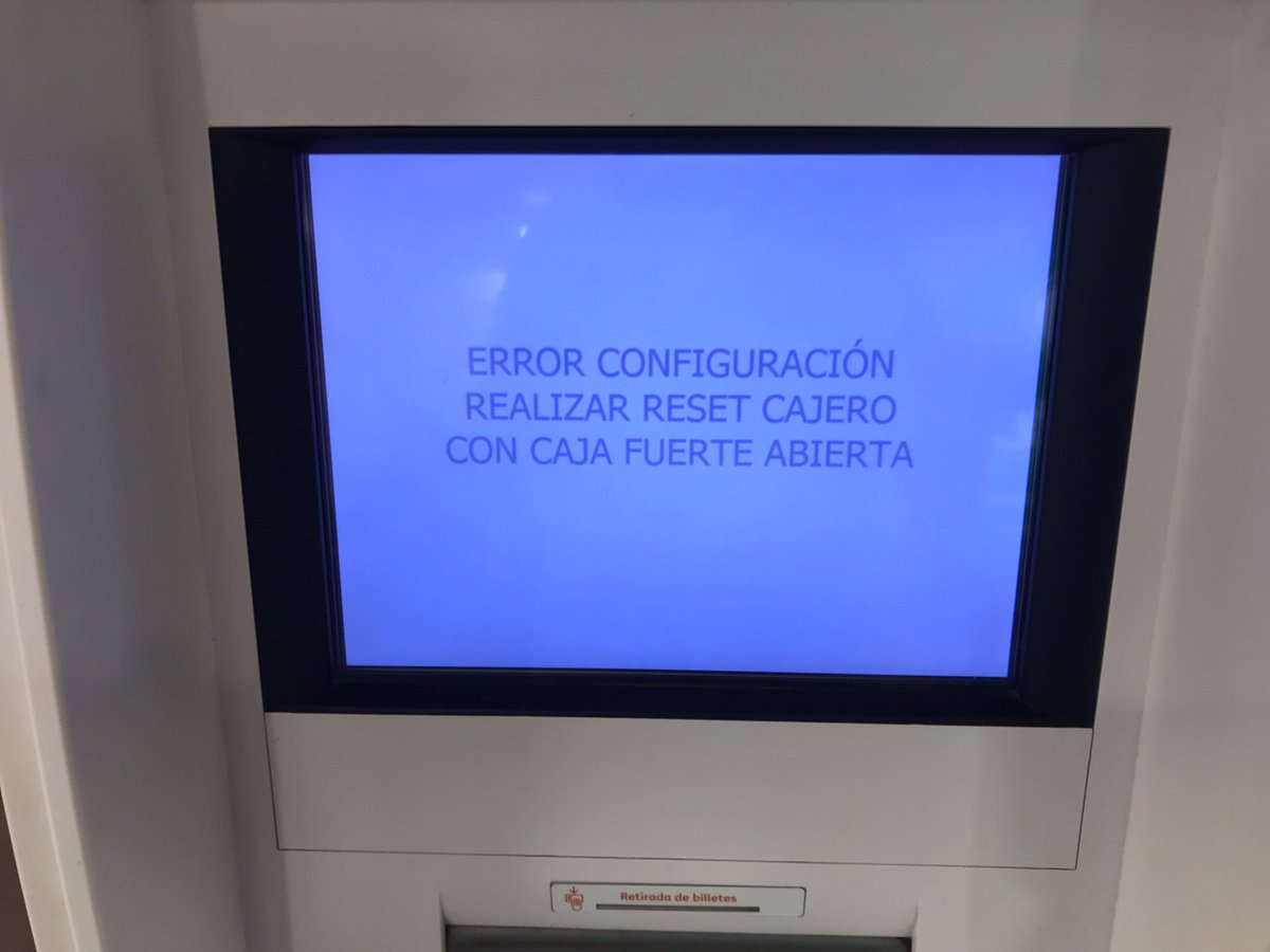 jalbertolopez's tweet photo. Hola @ING_es! Cajero CC Gran Turia de Valencia no acepta ingresos. Cajero CC Campanar no operativo. Así no. Un desastre…🙈😩 https://t.co/RrK03JgJYN