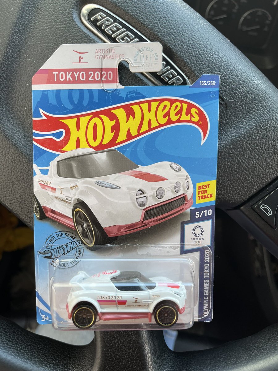 Toy4Paws's tweet photo. @HotWheelsHype look what I found!  #Tokyo2020 #Hotwheels #5of10 #olympicsgamestokyo @Hot_Wheels @Hotwheels https://t.co/fZiQ3KIe8J https://t.co/rjYxgJgM93