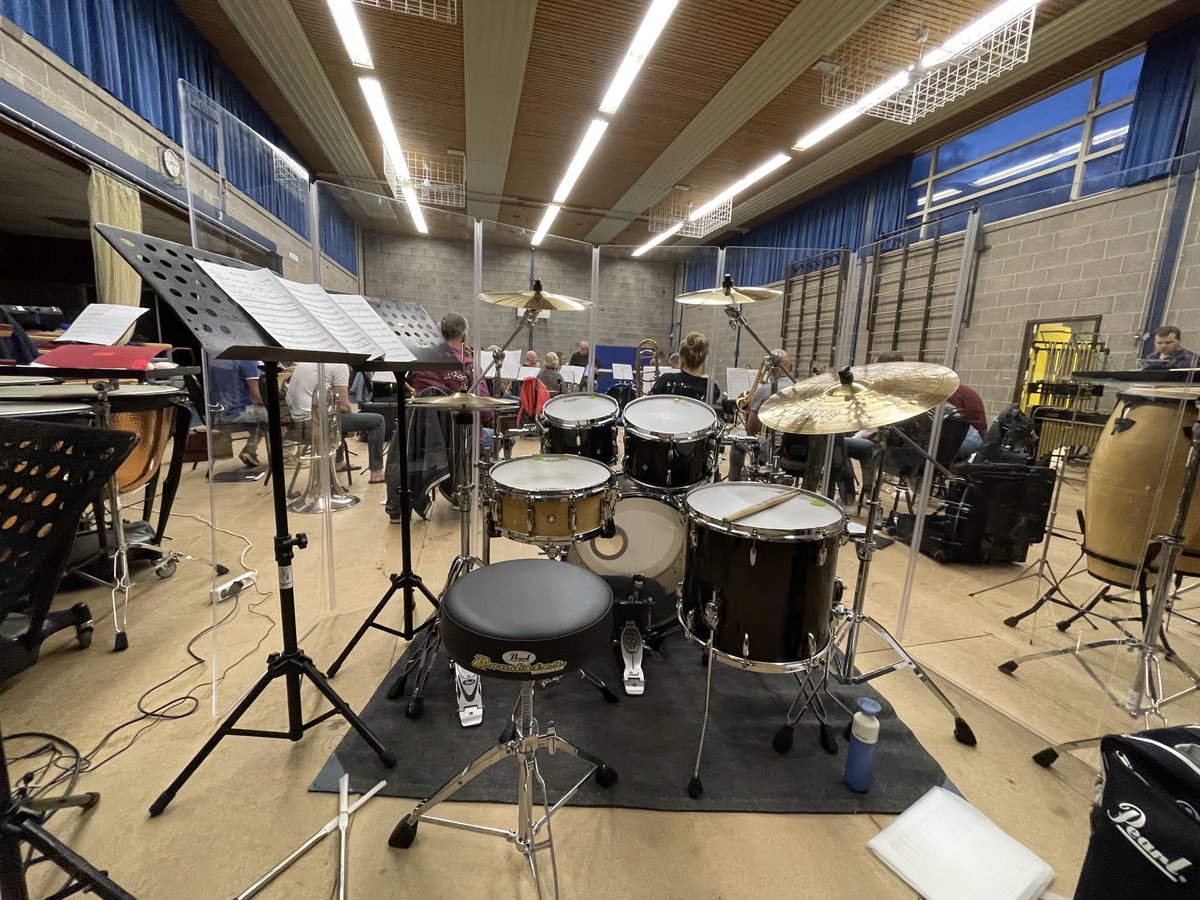 Lekker repeteren vanavond.