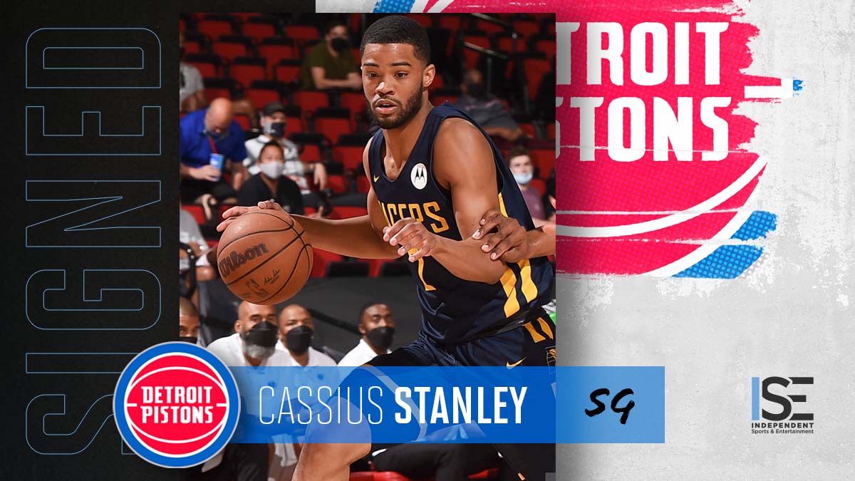 ISEBasketball's tweet photo. Headed to the Motor City! Congratulations to Cassius Stanley (@cassius_stanley) on signing with the Detroit Pistons. #TeamISE https://t.co/G8VZfzkl5M