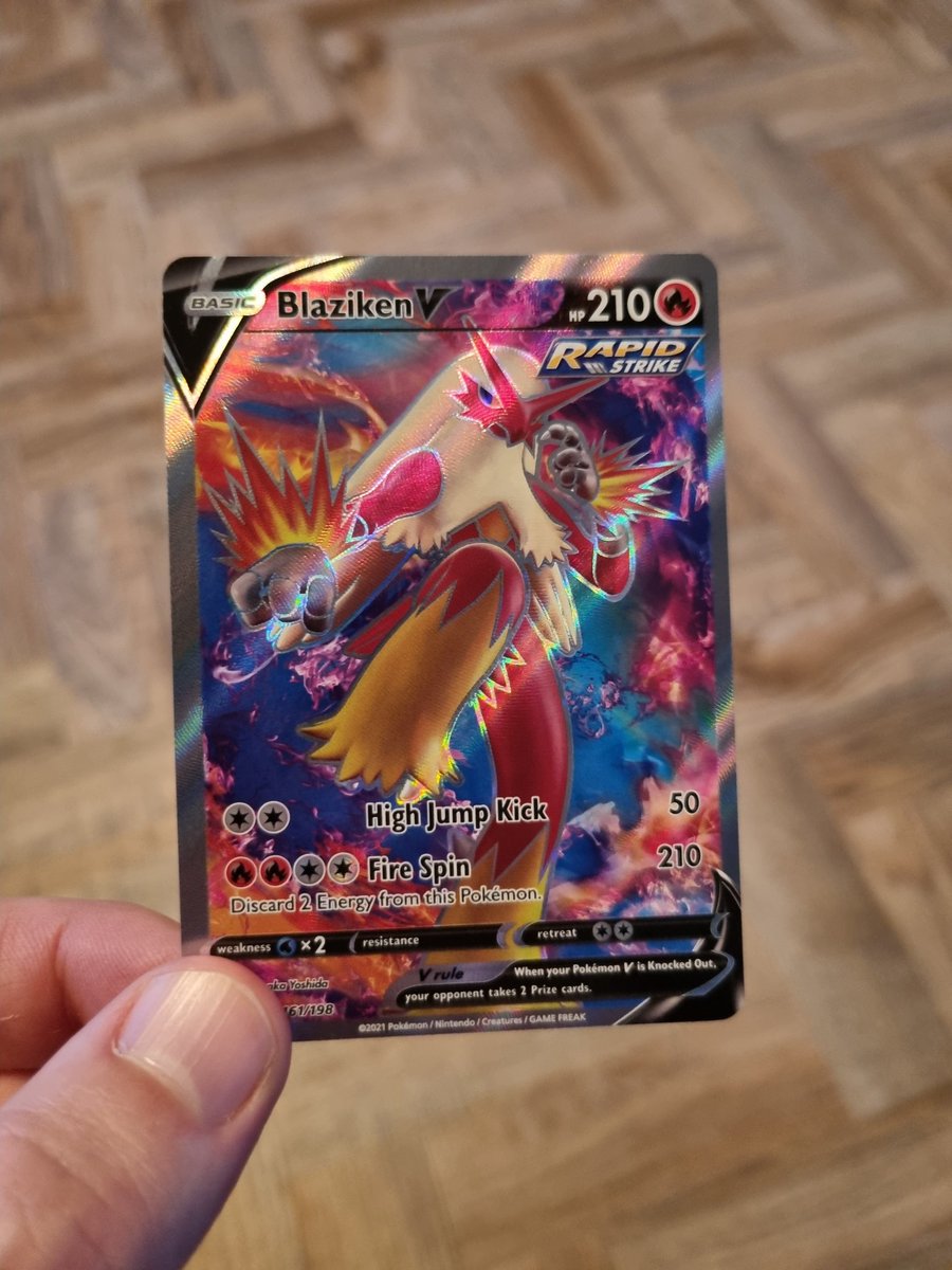 GastlyPax's tweet photo. Rapid strike Chicken Boy ticked off the list for Chilling Reign🔥🐔👊 thanks @jkr_discoveries for the trade!🙌

#pokemon #Pokémon #pokemoncards #pokemoncollection #pokemoncollector #pokemontrade #blaziken #chllingreign #pokemonchannel #poketuber #tcgpokemon #tcg https://t.co/o9f6vnMM1J