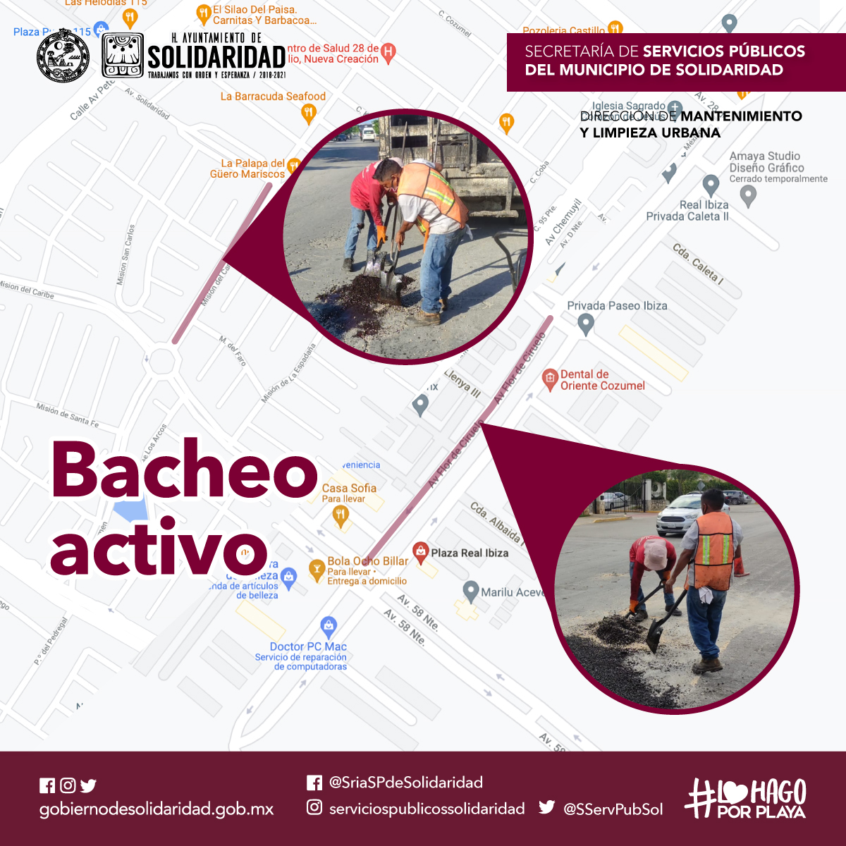 Secretaría de Servicios Públicos de Solidaridad tweet media