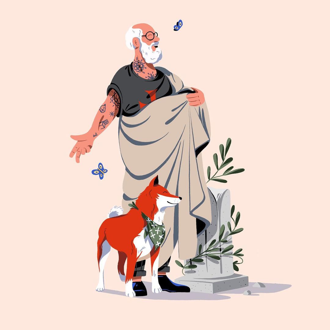 WorkbookArt's tweet photo. @PaulSirand's work is simply gorgeous. His work appeared in the summer issues of @MonocleMag for their summer house-ads. See if you can spot Paul's pup in the illustrations. Rep: @AGENCYRUSH #illustration #advertising #vectorillustration #workbookartist #illustrator https://t.co/pDneVuSYSp