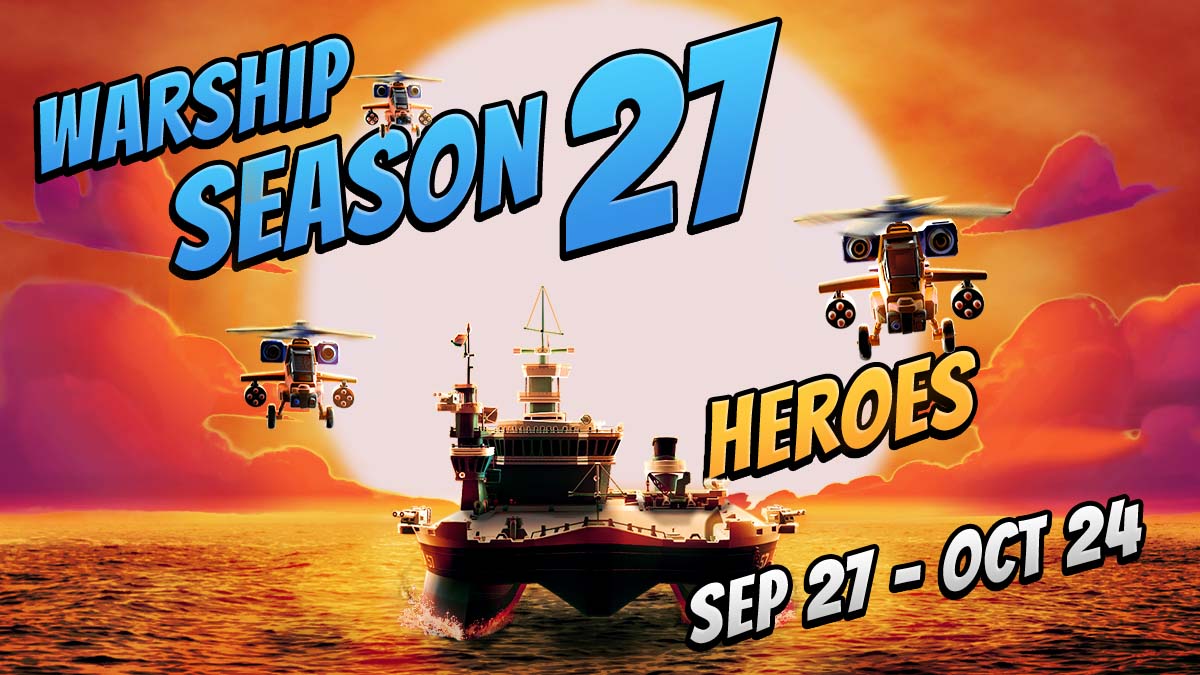 Season 27: "Heroes" is now on!
What heroes do you plan on unlocking, Commander?