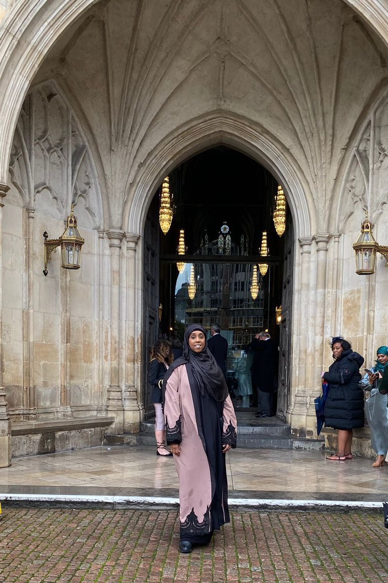 WomenInclusive's tweet photo. Our CEO @SafJama collected our Queens Award for Voluntary Service at @wabbey today! HUGE achievement for all the team at the Women Inclusive Team๐ #volunteers #community #TEAMWIT #Towerhamlets https://t.co/6FTLC8Sgo8