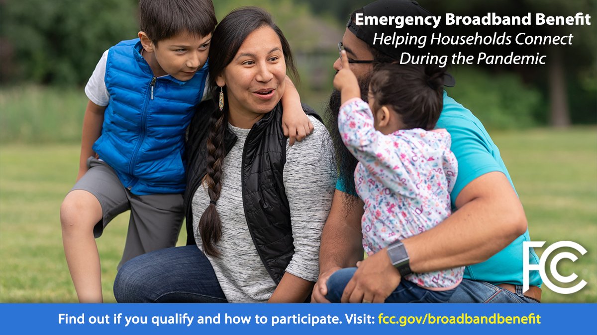 Internet bill too high? Get a discount of up to $50 a month for #broadband service from the Emergency Broadband Benefit Program. Find out more here: bit.ly/3t1RrpO