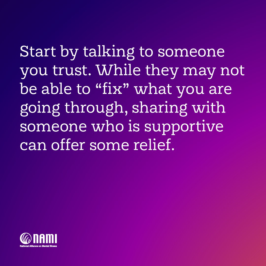 NAMICommunicate's tweet image. Let's be honest, adulting is tough and stressful. Make sure your mental health is still a top priority even if your "to-do" list feels endless. Learn more at nami.org/ya