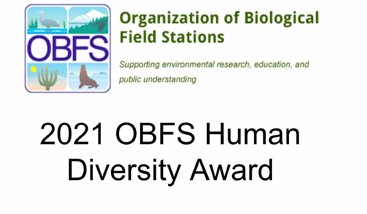tropicalstudies's tweet image. We are proud to announce that SSLI Campus in Skukuza received the 2021 Human Diversity Award from @OBFSFieldBio The award recognizes the station’s approach to promoting diversity and equity in field sciences. We also congratulate co-recipients @stanfordjrbp and @PepperwoodCA!