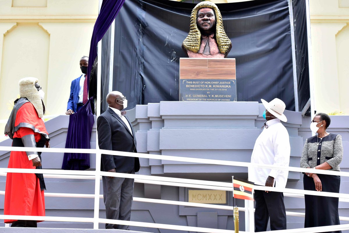 I am very glad that the judiciary has remembered Ex-Chief Justice Benedicto Kiwanuka. A man who does not remember is an ingrate. Kiwanuka was a forthright person, he told the people of Mengo the truth! Had people like Obote been like him, we would not have had the 1966 crisis.