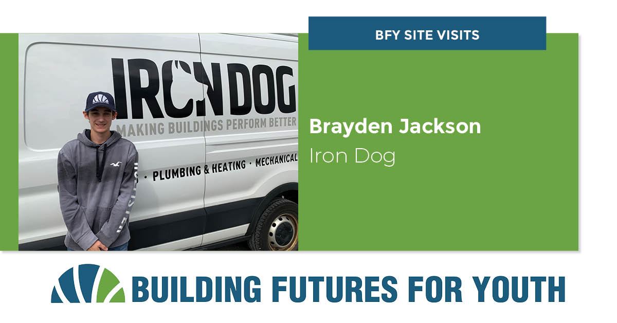 CANS_BFY's tweet photo. #BFYSiteVisit // We've been catching up with our #BFYStudents this summer as they experience work in the trades and construction. Pictured here, Brayden has been hard at work with Host Employer, BIRD Construction Group. Learn more about BFY:  https://t.co/zpdiLN3oFi. https://t.co/ngy5EZipu4