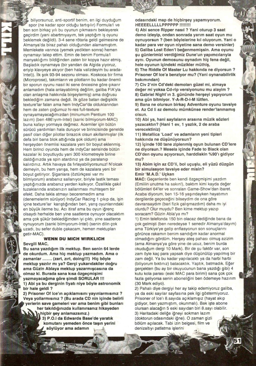 GameShowTR's tweet photo. #GameShow #GameShowTR
#OnDokuzuncuSayı #Issue19
#Eylül1996 #September1996
Macbeth 👑
#Macbeth
"Ama yolun sonunda herkes yenilir, çünkü hayat da ölüm kadar acımasızdır." https://t.co/3d3FoqNsFS