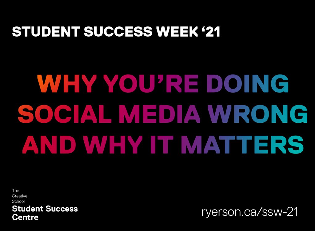 the_studioTO's tweet photo. On October 1, join @transmediazone strategic advisor and former professional YouTuber/social media campaign manager Dan Speerin, for a practical and important look into social media as part of @thecreativeschl #studentsuccessweek.

https://t.co/cilJe5jCFe

#socialmediaworkshop https://t.co/BI2fWwqvDe