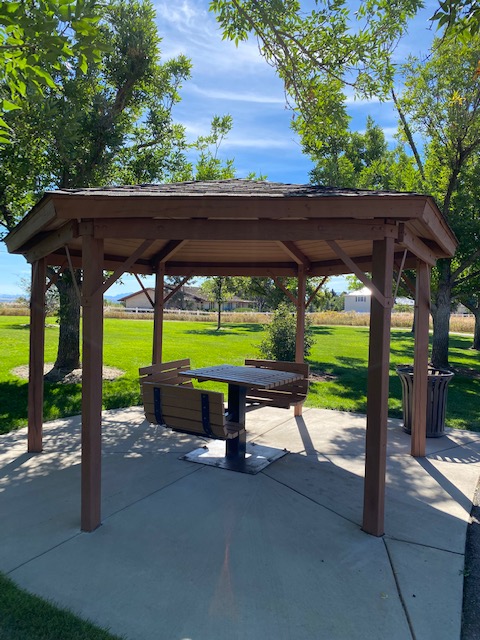 PRC_PrepRite's tweet photo. Gazebos for the win in Greenwood Village. No matter what needs to be painted @PRC_PrepRite can handle it. #PRC #preprite303 #PrepRite #prepritecoatings #paint #painting #painter #repaint #silo #prime #exterior #contractor #smallbusiness #parksandrec #specialty #commonareas #park https://t.co/1vK1f5Lu9F