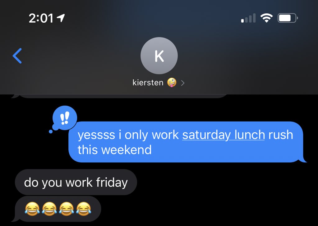 being friends with <a href="/kierstenpaige4/">Kiersten Holdsworth</a> is like