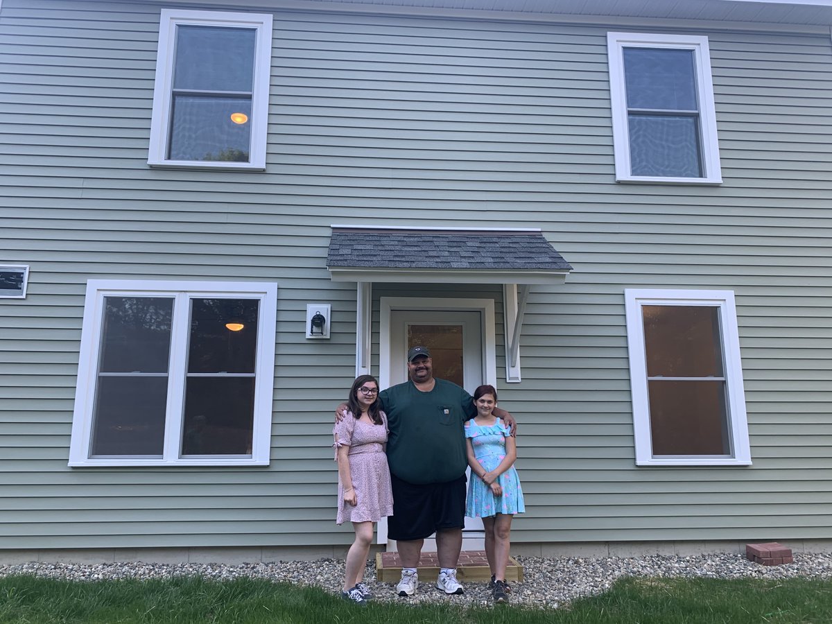 Warm wishes and congratulations to our new Shutesbury homeowner, Chuck! We wish you all the best as you move forward with your new home, and we thank all those who made the project possible!
 
Learn more about Chuck's story on our website at:
pvhabitat.org/homeowner-stor…