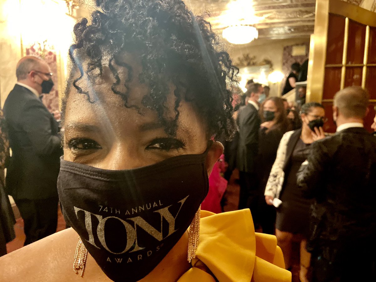 Being nominated for a Tony is a phenomenal ride, my first, but the highlight was watching my baby sister Marlo, work the red carpet. One of the blessings of life is having a sense of continuity & shared experiences including shared victories. Last night was one of those times!