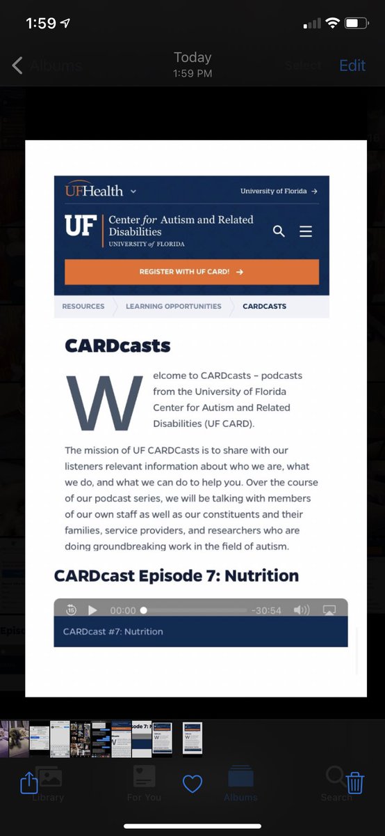 VollmerLab's tweet photo. Dr. Ibañez, the coordinator of the FAC speciality clinics#’s feeding program, was featured on last week’s CARDcast! You can check it out at:
 https://t.co/y70C3ZCP12 https://t.co/qCRGuePMa8