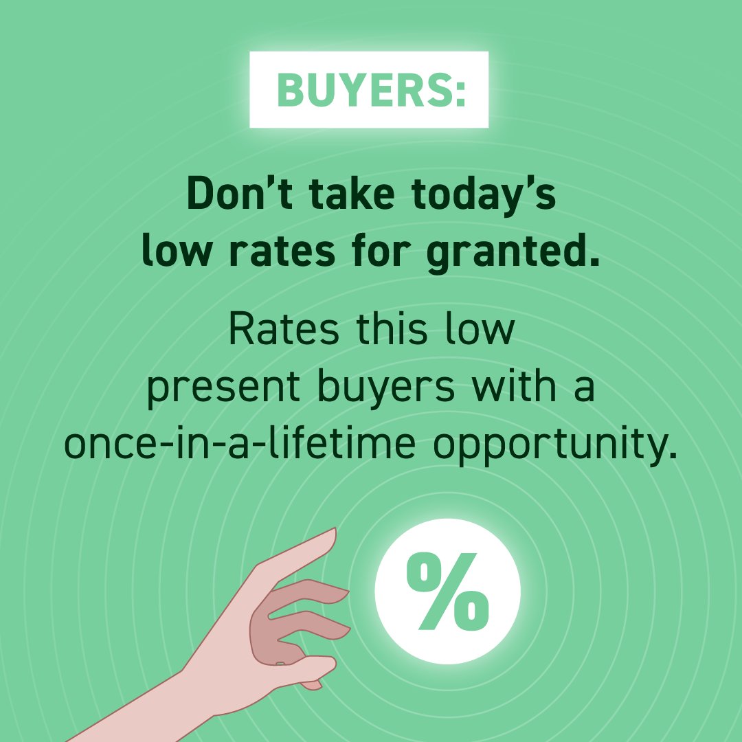 KimKatsenes's tweet photo. Check this out friends...

Mortgage rates are hovering near 3%. Low rates present buyers with a golden opportunity to lock in a low monthly payment for the life of their loan. If you’ve been waiting for low...

Contact me if you would like to discuss Buying/Selling Real Estate https://t.co/yCu3Ohkhw2