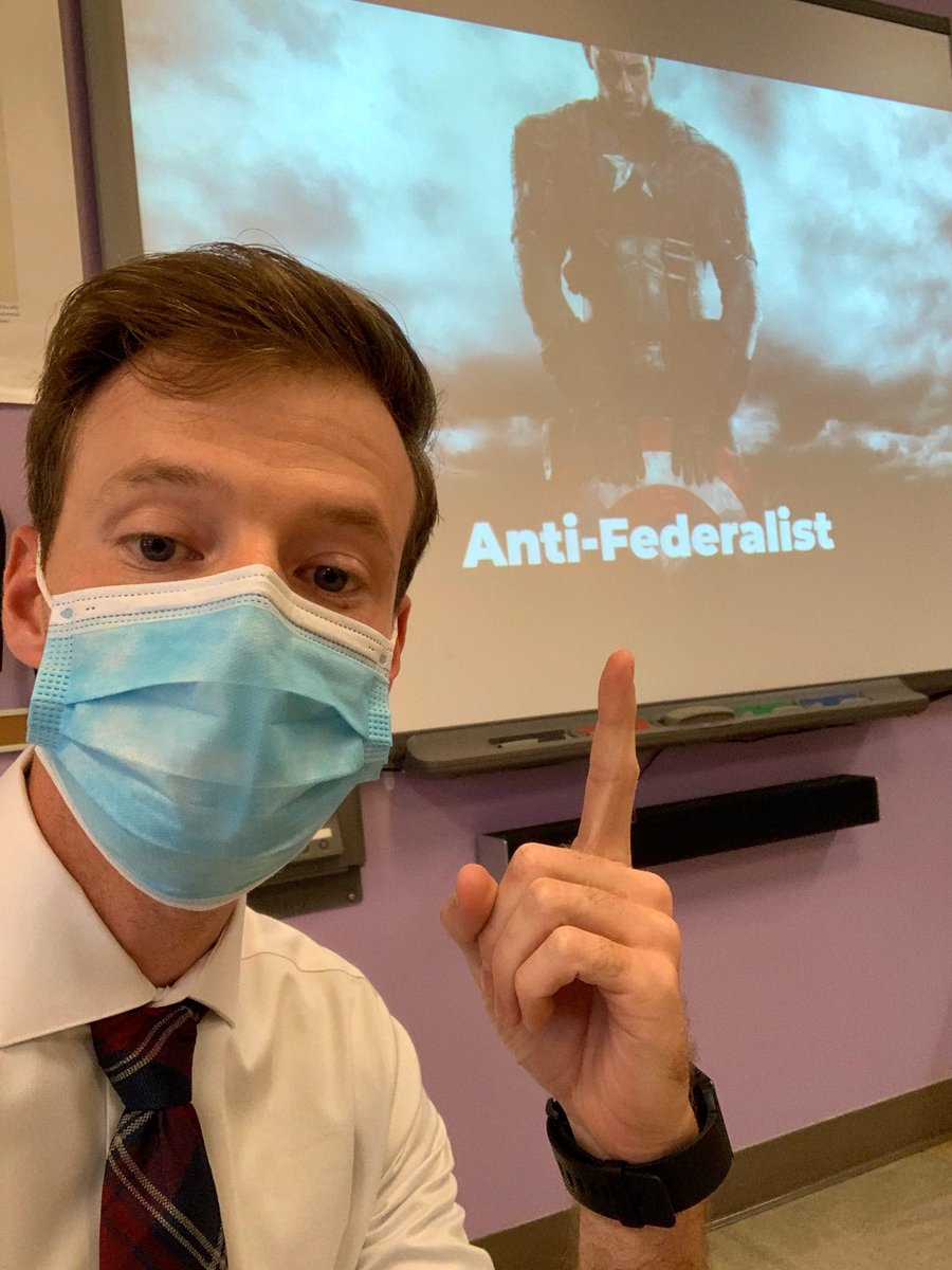 itsMrSevert's tweet photo. Results are in and #ACPAHist has decided Captain America is a…. 

Anti-Federalist! https://t.co/BbnRR0Br3j