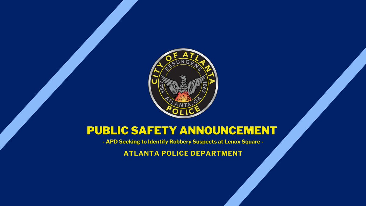 Atlanta_Police's tweet image. APD investigators need help identifying suspects involved in armed robberies that occurred 9/26/21 at 3393 Peachtree Rd NE. The suspects can be seen in the surveillance video: bit.ly/3obyAde. A $5,000 reward is being offered by @StopCrimeATL. #MySafeATL