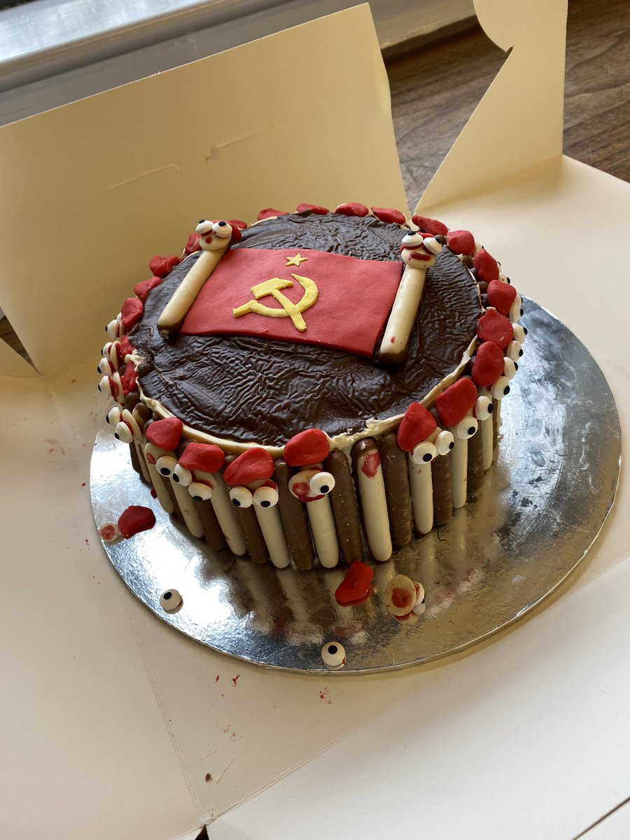 MissButton15's tweet image. So at school I’ve devised a bake off sweep stake with my year 13s. They each get given a contestant and when they leave the show their job is to bring in cake for the rest of the group…I definitely think week 1 has set the bar high!! *can you tell we’re currently studying Russia