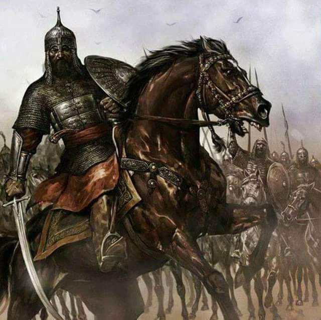 في فتوح الشام أستعصت على المسلمين جيوش الروم

فأرسل أبو بكر المدد خالد بن الوليد وقال:

[ والله لأنسين الروم وساوس الشيطان بخالد بن الوليد ]