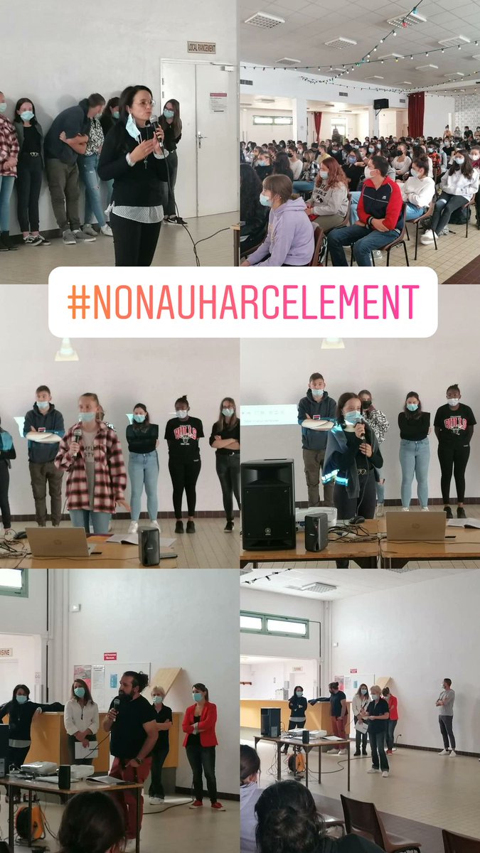 lycee_val's tweet photo. Présentation du dispositif Sentinelles et Référents à tous les élèves et personnels du Lycée Val d'Allier de Varennes
@nonauharcelement
@acclermont
@DSDEN_03
#sentinellesetreferents https://t.co/fnSwr4ySwa