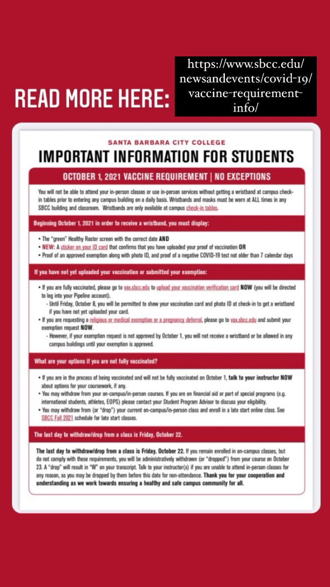 SBCCCampusStore's tweet photo. Go here to learn more! https://t.co/ehLr3NHqtD #SBCC https://t.co/RogdoMsXrF