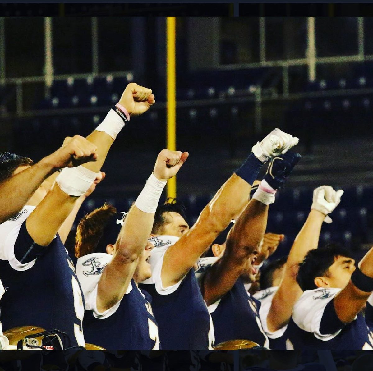 NavySprintFB's tweet photo. Jump up and get excited, itโs #BEATARMY week! #Navysprint #Thelegacy #Singsecond https://t.co/SCxDBMjkZz
