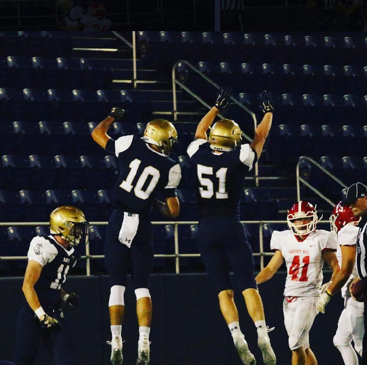 NavySprintFB's tweet photo. Jump up and get excited, itโs #BEATARMY week! #Navysprint #Thelegacy #Singsecond https://t.co/SCxDBMjkZz