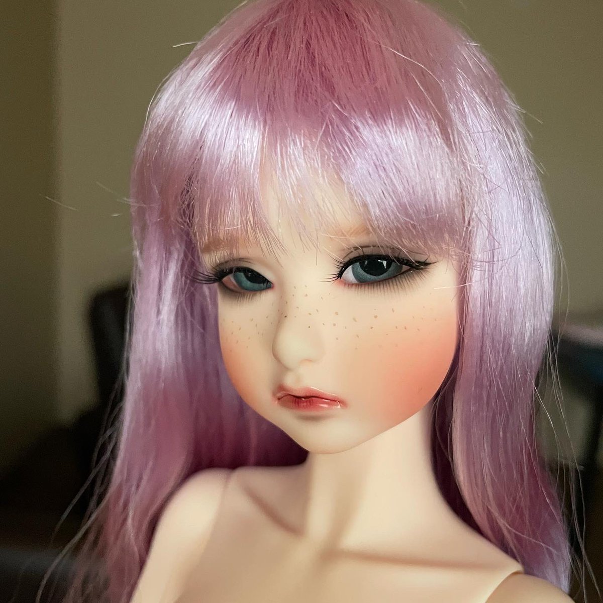ResinMelody's tweet photo. So this happened yesterday…😬🤭🤫

#souldollyvette #angelfantasyelfkoli #dollmorebanji https://t.co/Q5tArGCv8q