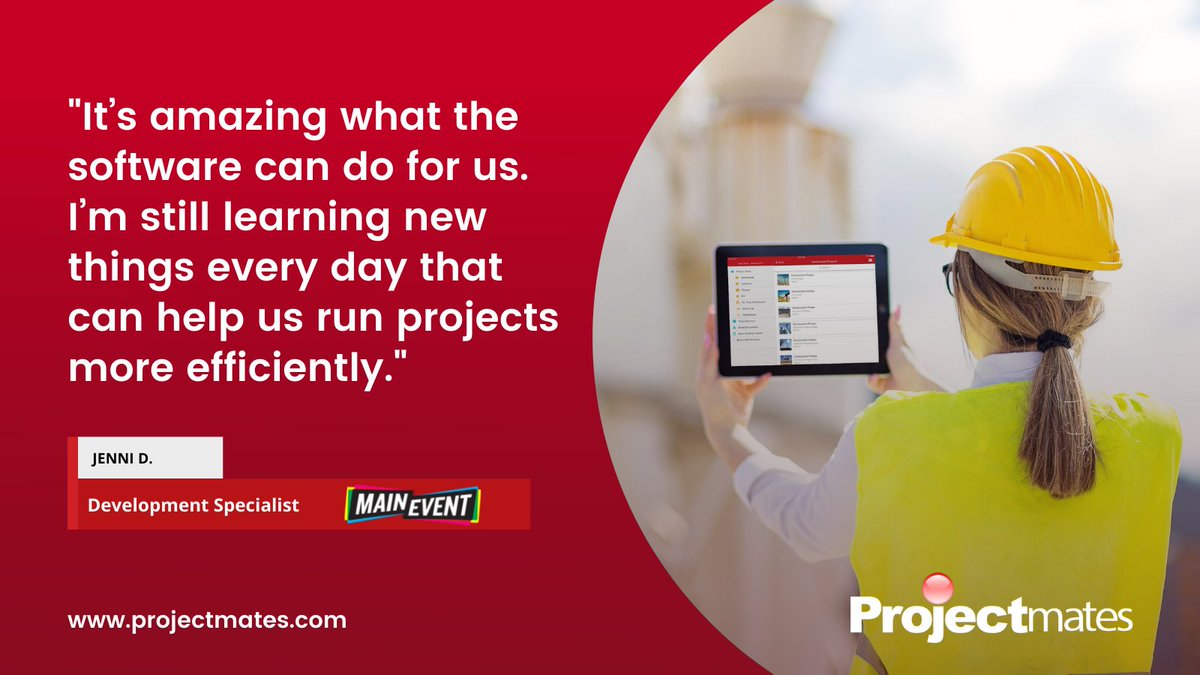 Projectmates tweet picture