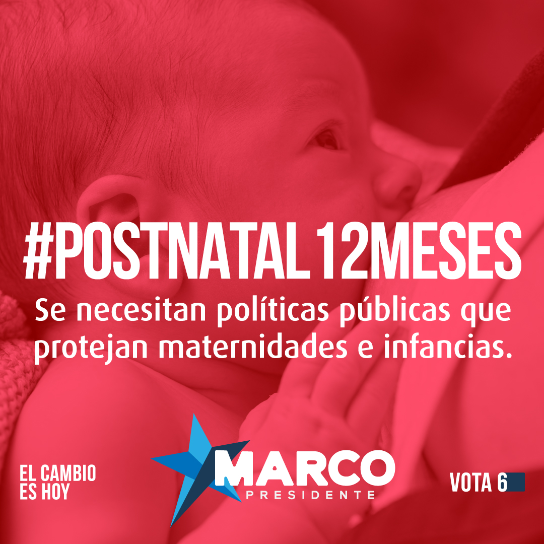 marcoporchile's tweet photo. Se necesitan políticas públicas que protejan maternidades e infancia. Son muchas las madres que necesitan seguir cuidando a sus hijos en el puerperio. Que ninguna tenga que dejar su trabajo y empobrecerse por no poder conciliar su trabajo con la maternidad. #Postnatal12meses https://t.co/b3RuctBLNL