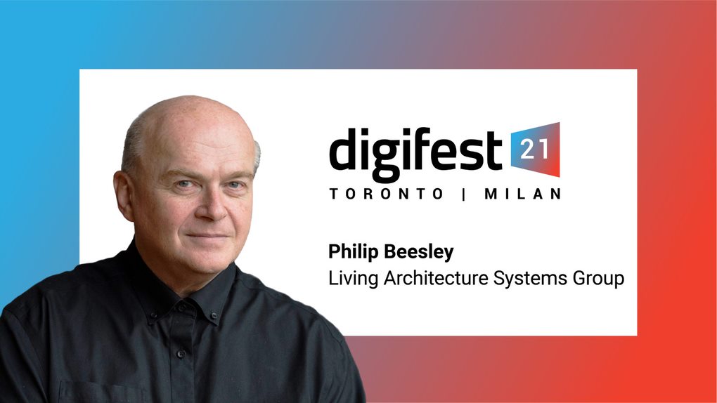Toronto Digifest (@digifestto) on Twitter photo We're excited to welcome visual artist and architect #philipbeesley from <a href="/lasg_research/">Living Architecture Systems Group</a>
as #digifest21 keynote speaker, where he will share his projects including inspiration of the #GROVE2021 installation at this year's
<a href="/la_Biennale/">La Biennale di Venezia</a> in #Venezia #phygital We're excited to welcome visual artist and architect #philipbeesley from <a href="/lasg_research/">Living Architecture Systems Group</a>
as #digifest21 keynote speaker, where he will share his projects including inspiration of the #GROVE2021 installation at this year's
<a href="/la_Biennale/">La Biennale di Venezia</a> in #Venezia #phygital