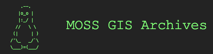 mapserving's tweet photo. Proud to help announce this week that the first-ever #foss4g software, MOSS GIS (Map Overlay and Statistical System) has its source code on GitHub, and has its own website! repository: https://t.co/mjGesWbb7i website: https://t.co/OoVQJTro45 #partylikeits1980 https://t.co/IE8H4Q7Uoi