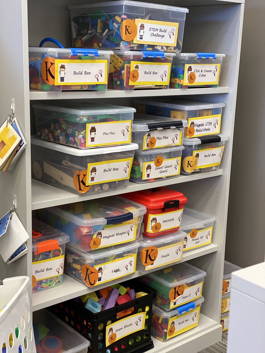 librarian9969's tweet photo. 16 new Investigation Stations. The kids are going to love them. @Donald_ES @LewisvilleISD #LISDLandT #LISDLib #librarycenters #STEMLibrarian #needmoreroom https://t.co/gDL3Ah96aA