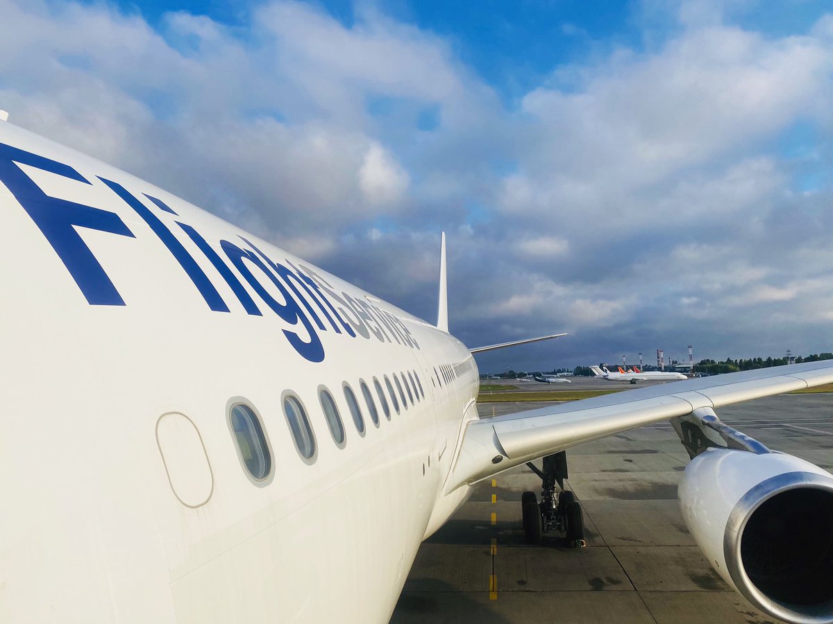 FlightService_'s tweet photo. Time flies when you have essential goods to deliver. Here’s 9H-LFS kicking off a beautiful week in Kyiv! Where are you headed this week? #Airbus #preighter #cargo https://t.co/BM3UzbOTkK