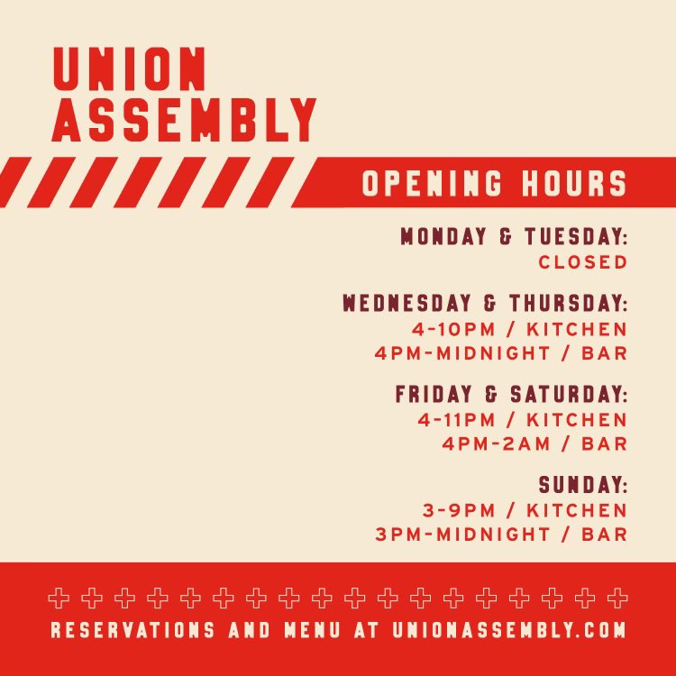 Union Assembly (@union_assembly) on Twitter photo 
