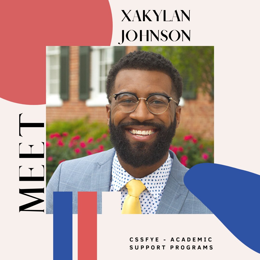 olemissasp's tweet image. Let us introduce you to Xakylan Johnson, a GA for @UMAcademicSupp. Xakylan is in the Masters program for @UMissSW and plans to graduate in August 2022. He is originally from Oxford. He plans to begin the process of becoming a LCSW.

#CSSFYE #AcademicSupport #OleMiss #EDHE