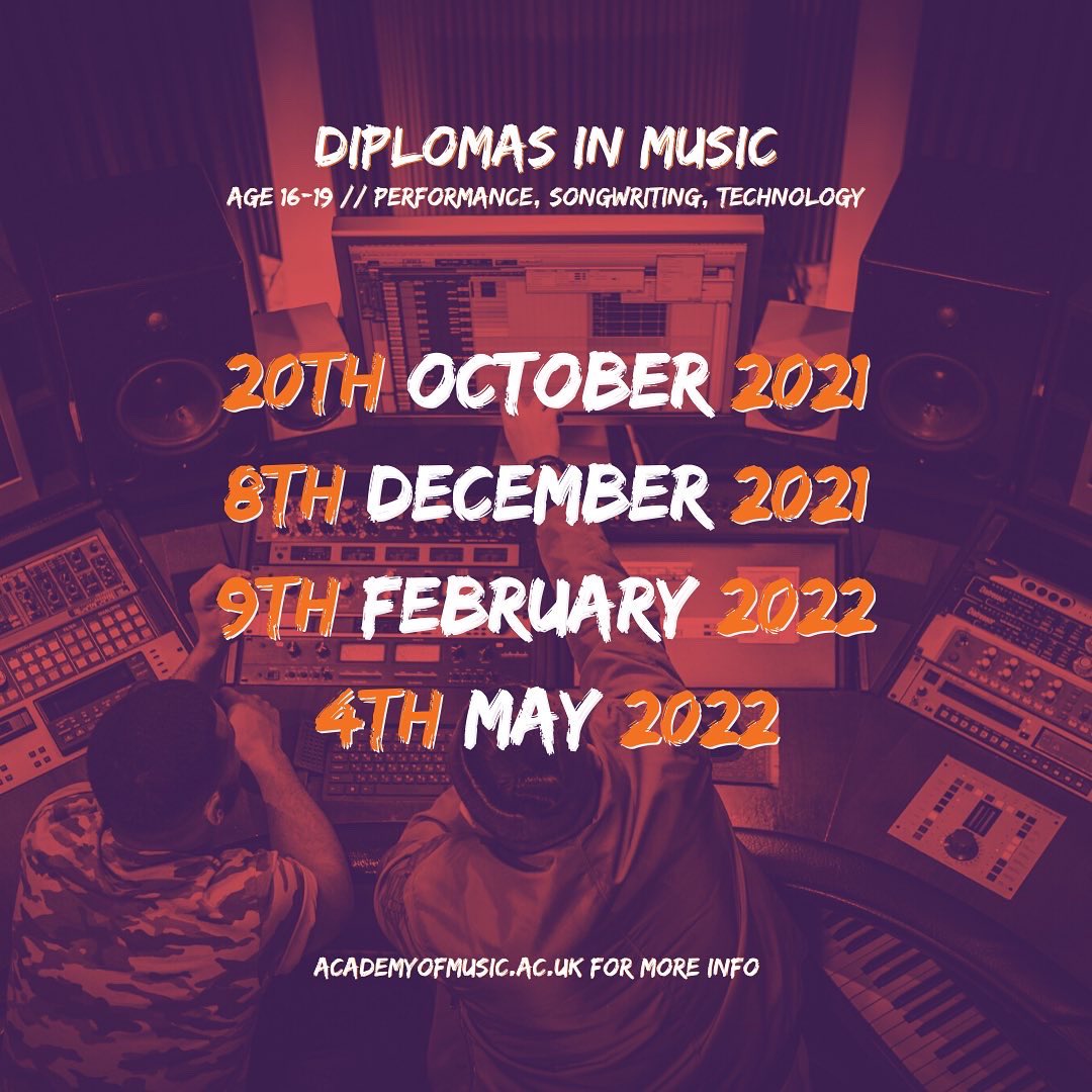 ams_exeter's tweet photo. OPEN EVENTS 🎵

Come visit our centres and chat to our staff and students about what makes AMS an amazing destination for likeminded musical creatives! ✨

For more information, and to register your place, visit https://t.co/2bweUKQ5No https://t.co/GLjMpebyuu