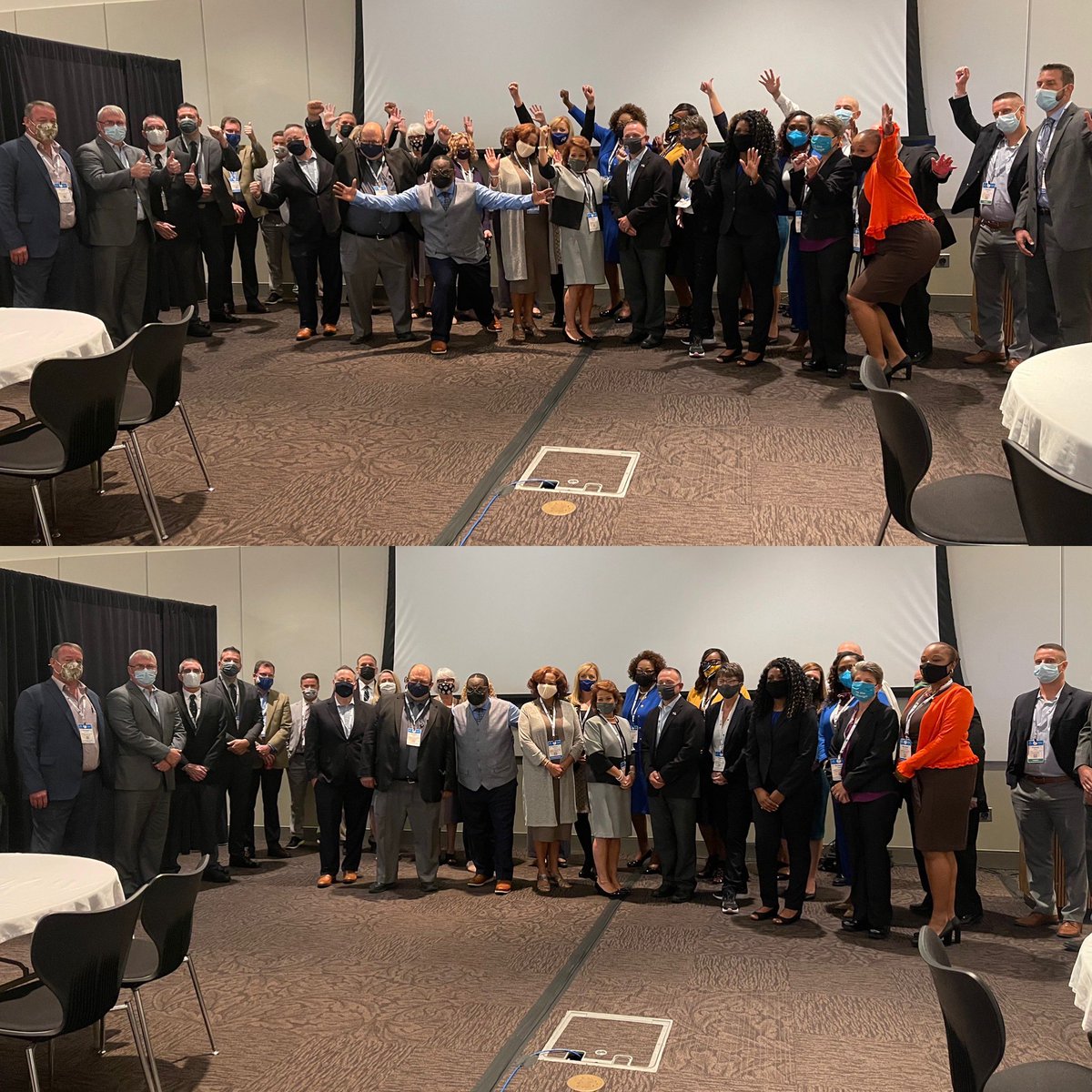 KeithLBrown1911's tweet photo. These Sincere Servant Leaders @NYSchoolSupts ROCK( Reach Our Children with Kindness)!!!! #SelfICare session was relevant and powerful due to their input and engagement! @DrJessHouston and our entire team applaud each of you! #Dontleaseyourpeace. https://t.co/gDCecOVCQw