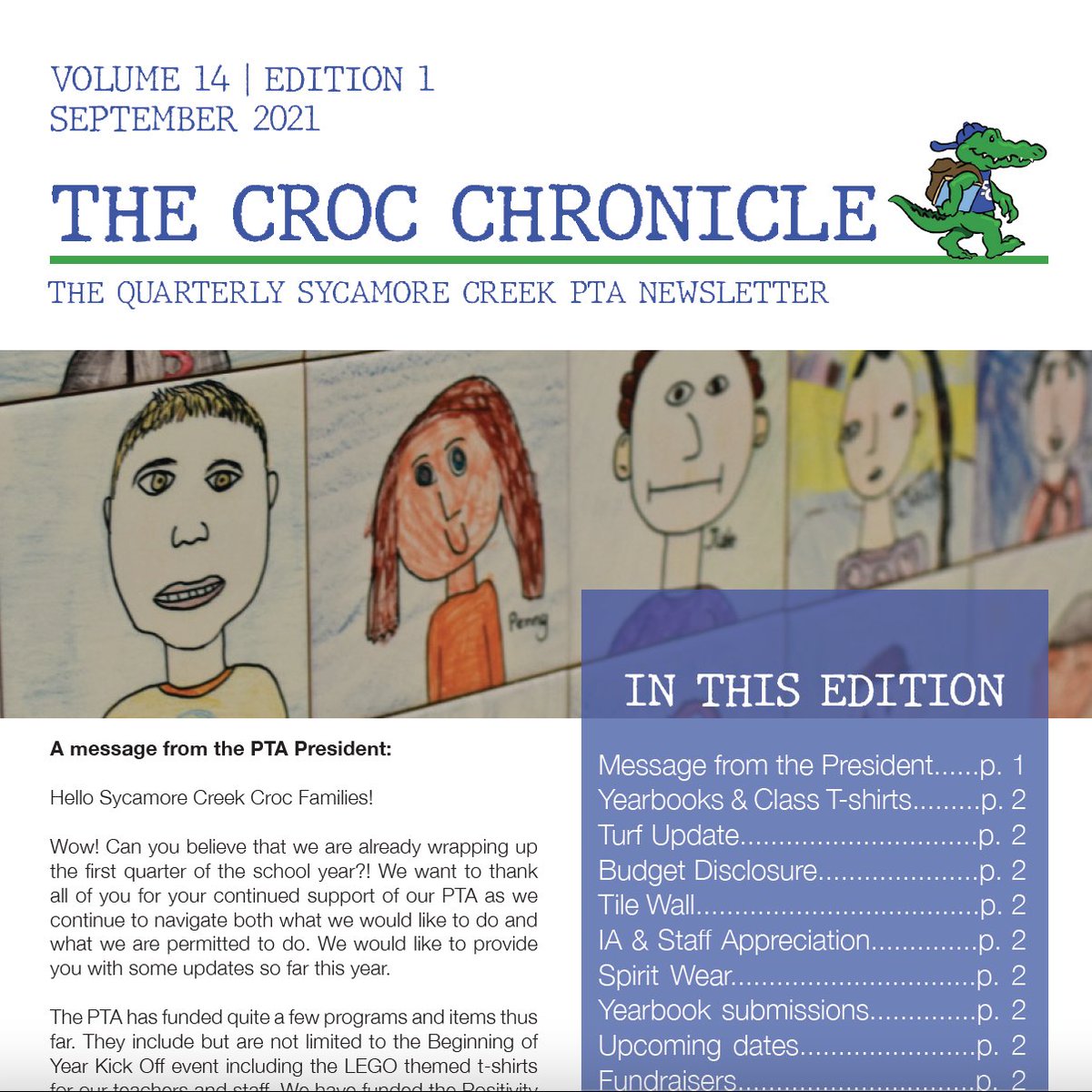 Our quarterly PTA Newsletter is out, so please check out all of the latest updates on what's happened already this year at Sycamore Creek and what we have coming up next. Thank you for all of your support so far!
drive.google.com/file/d/1rXd2X9…