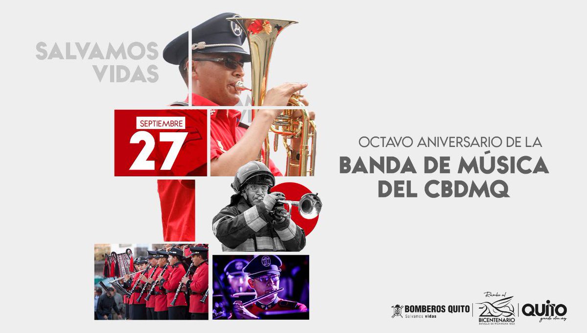 🎺 A este día lo conmemoramos con mucha música.

🥳 Nuestra banda institucional cumple 8 años de fundación.

🤩 Gracias por todo su talento y dedicación para llevar alegría a toda la ciudad.