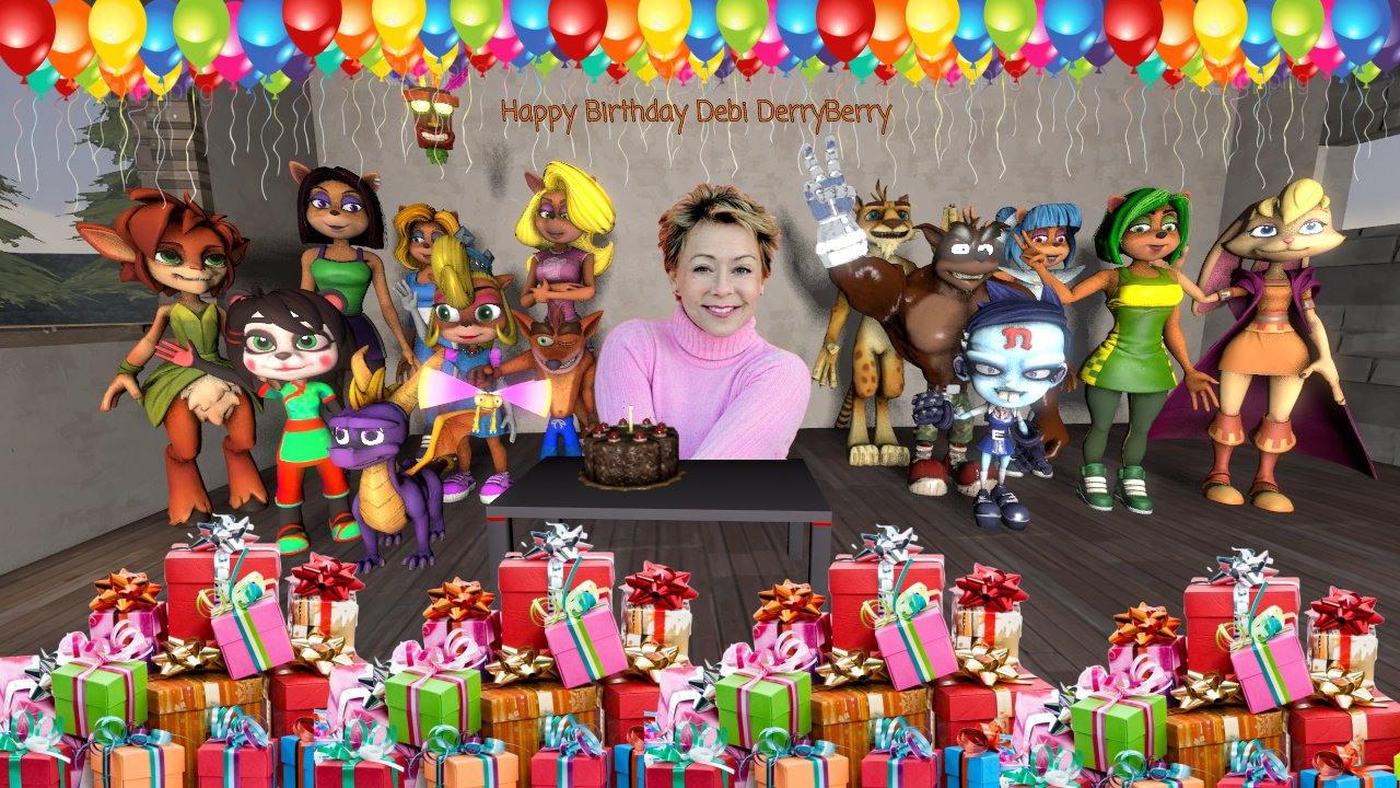 Happy Birthday Coco Bandicoot\s Voice actress
 