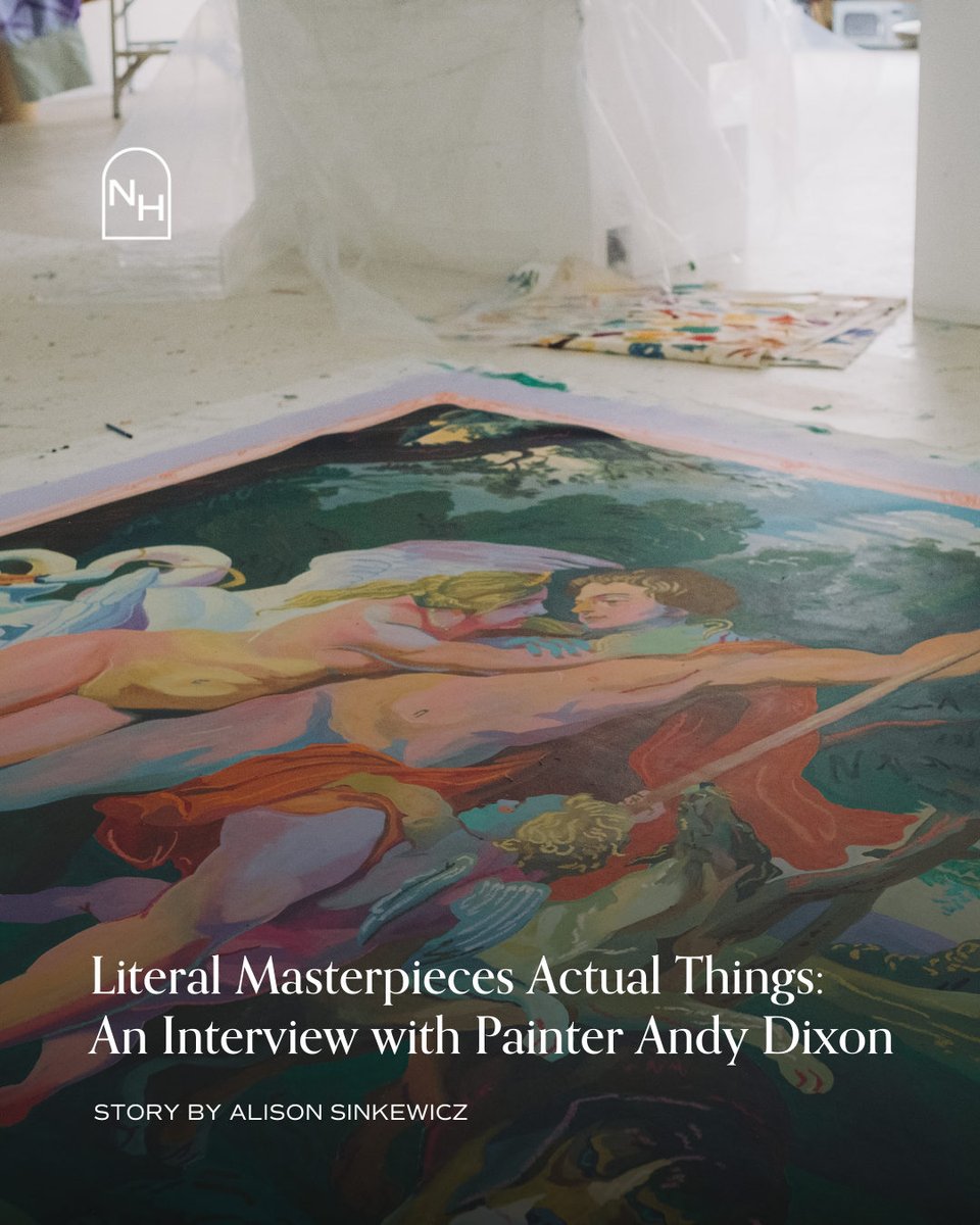 Painter Andy Dixon's self-aware musings on wealth and culture have made him a darling of the contemporary art world. Step inside his Los Angeles studio in Natural Habitat Print Issue No. 1. 

vitruvi.com/products/natur…