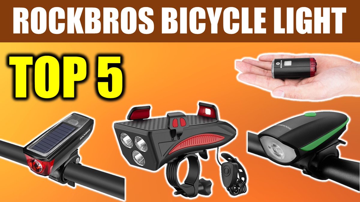 ROCKBROS USB Rechargeable Bicycle Bike Light
👉youtu.be/uHolc1qqoGY