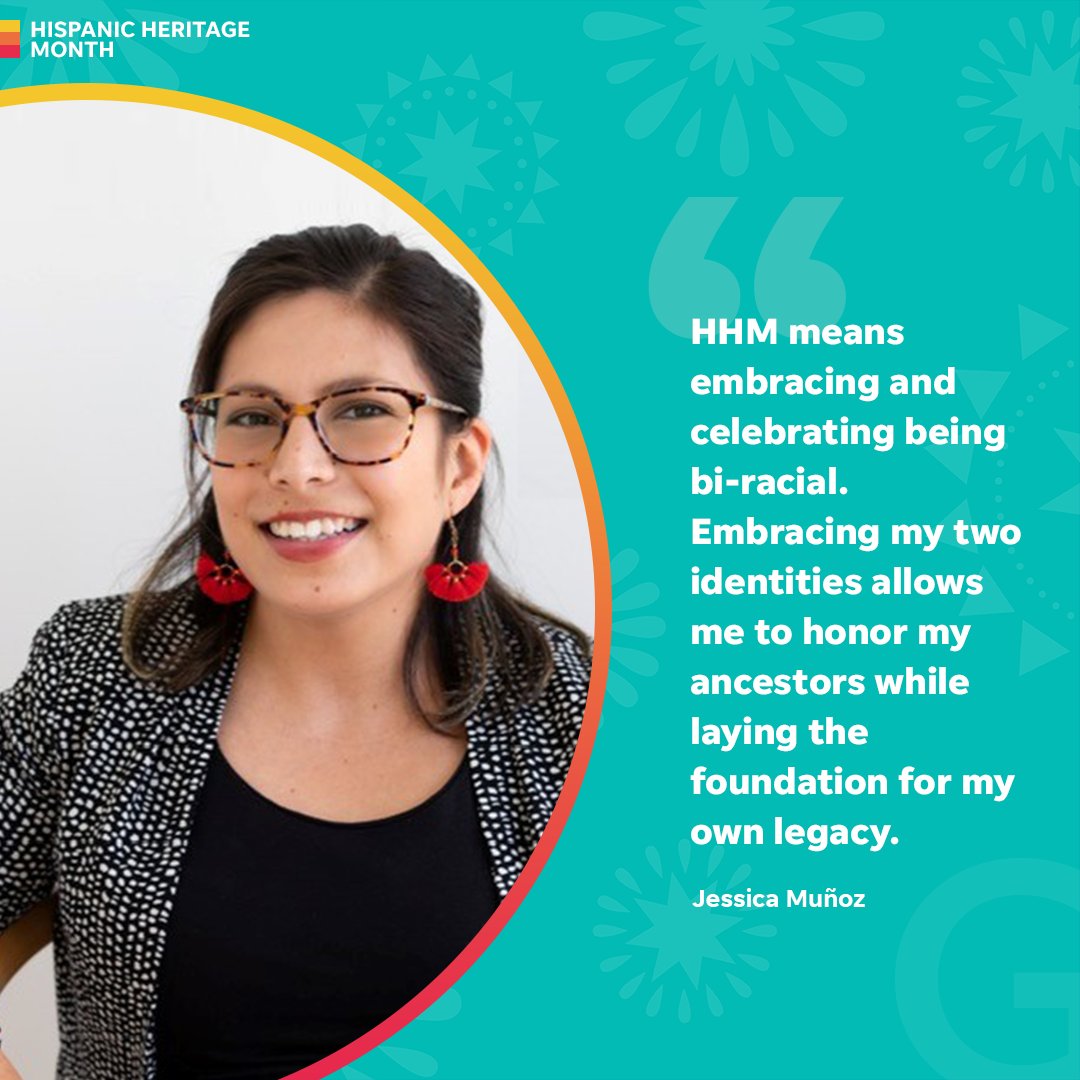 USATODAYCo's tweet photo. Legacy building is how Jessica Muñoz, Senior Client Success Manager, celebrates #HispanicHeritageMonth while also embracing her intersectional identities.
Join us all month long for additional employee reflections. #TeamGannett #USATODAYNETWORK #EmployeeReflections https://t.co/ks8yLCJ1sl