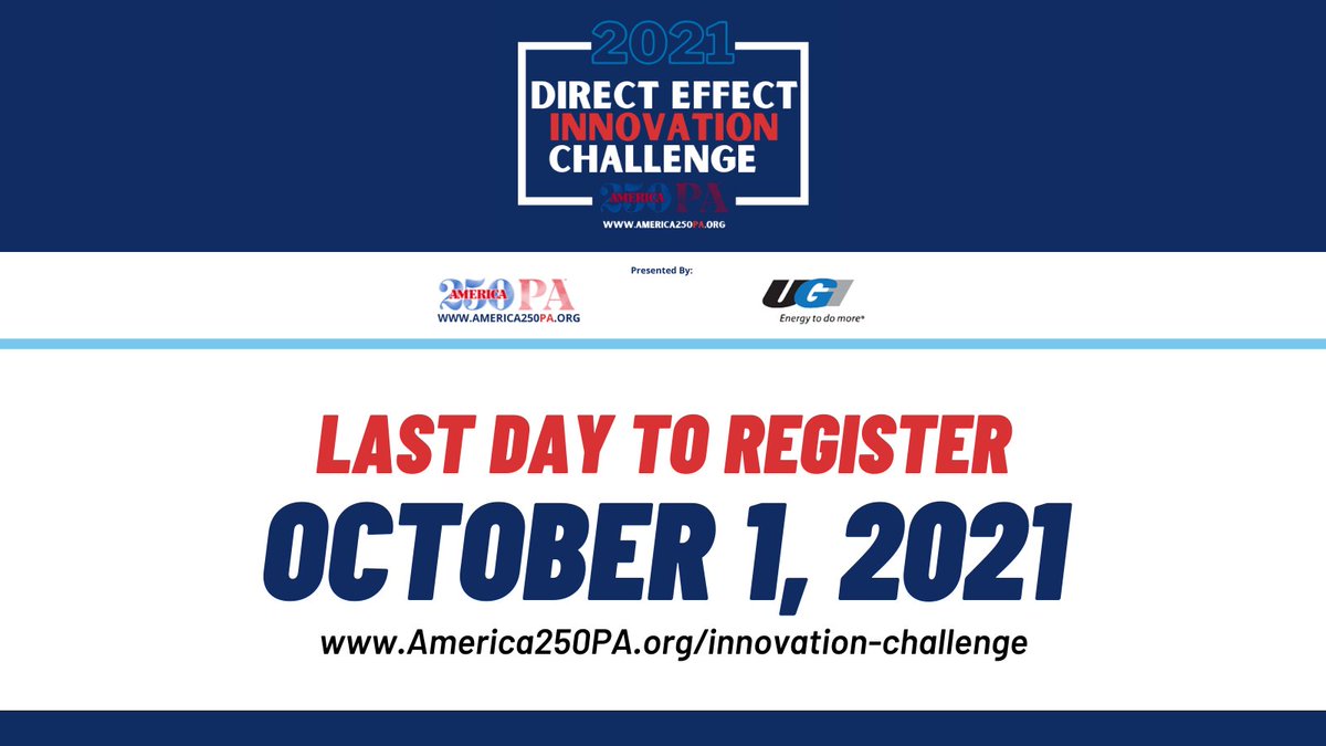 Educators, don't forget to register your college or university BY OCTOBER 1 for this year's #DEIC: Showcase PA! Sign up here: america250pa.org/innovation-cha… 

#PAProud #EPIC #Educate