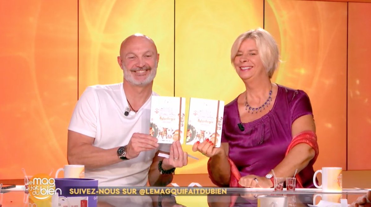 Si on m’avait dit qu’un jour Frank Leboeuf ferait la promo de nos agendas bien-être ! ☺️

Ce dimanche, superbe présentation de l’agenda Astro de Chris Semet <a href="/Hugo_New_Life/">Hugo New Life</a> @HugoetCie dans l’émission de <a href="/KarineArsene/">KARINE ARSENE</a> sur <a href="/C8TV/">C8</a> 

A revoir ici : canalplus.com/divertissement…