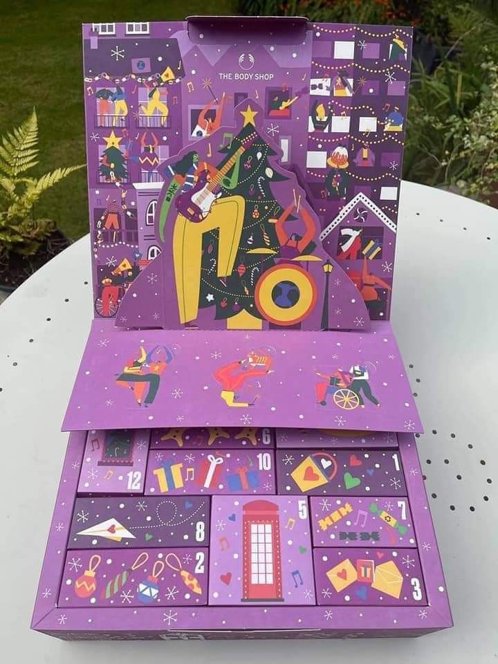 1 of 3 of our advent calenders these are amazing gifts to give or a treat for your self they are beautiful and totally reusable messge me for more details ❤